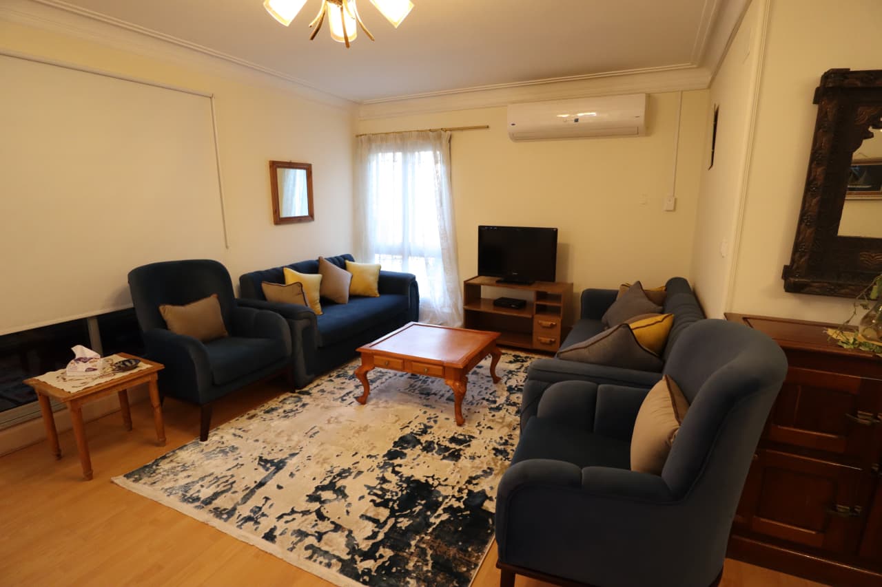 Warm & Cozy Furnished Apartment In Sarayat El Maadi | 200Sqm.