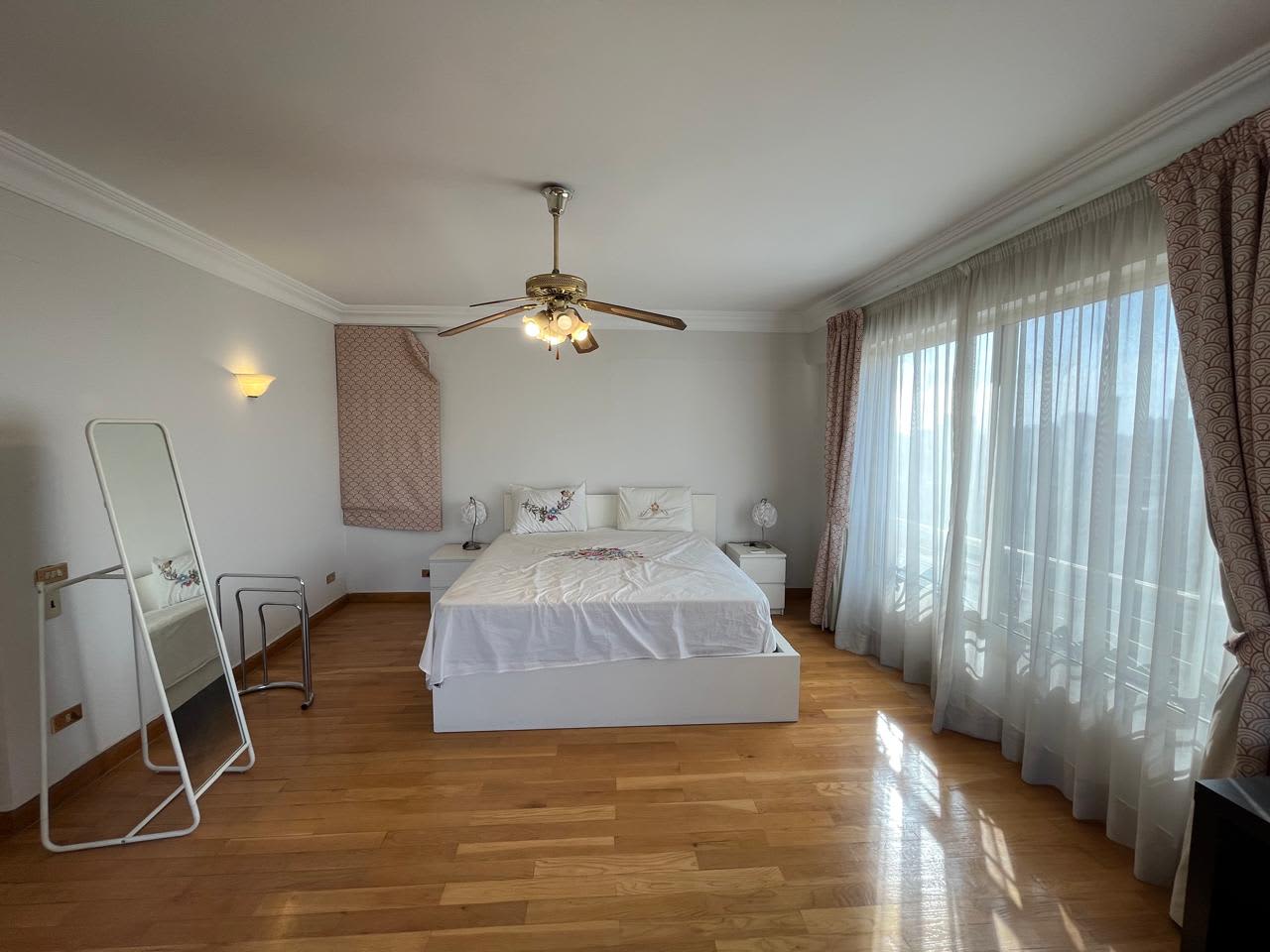 Serene Apartment with Green Views & Shared Pool In Maadi Sarayat.