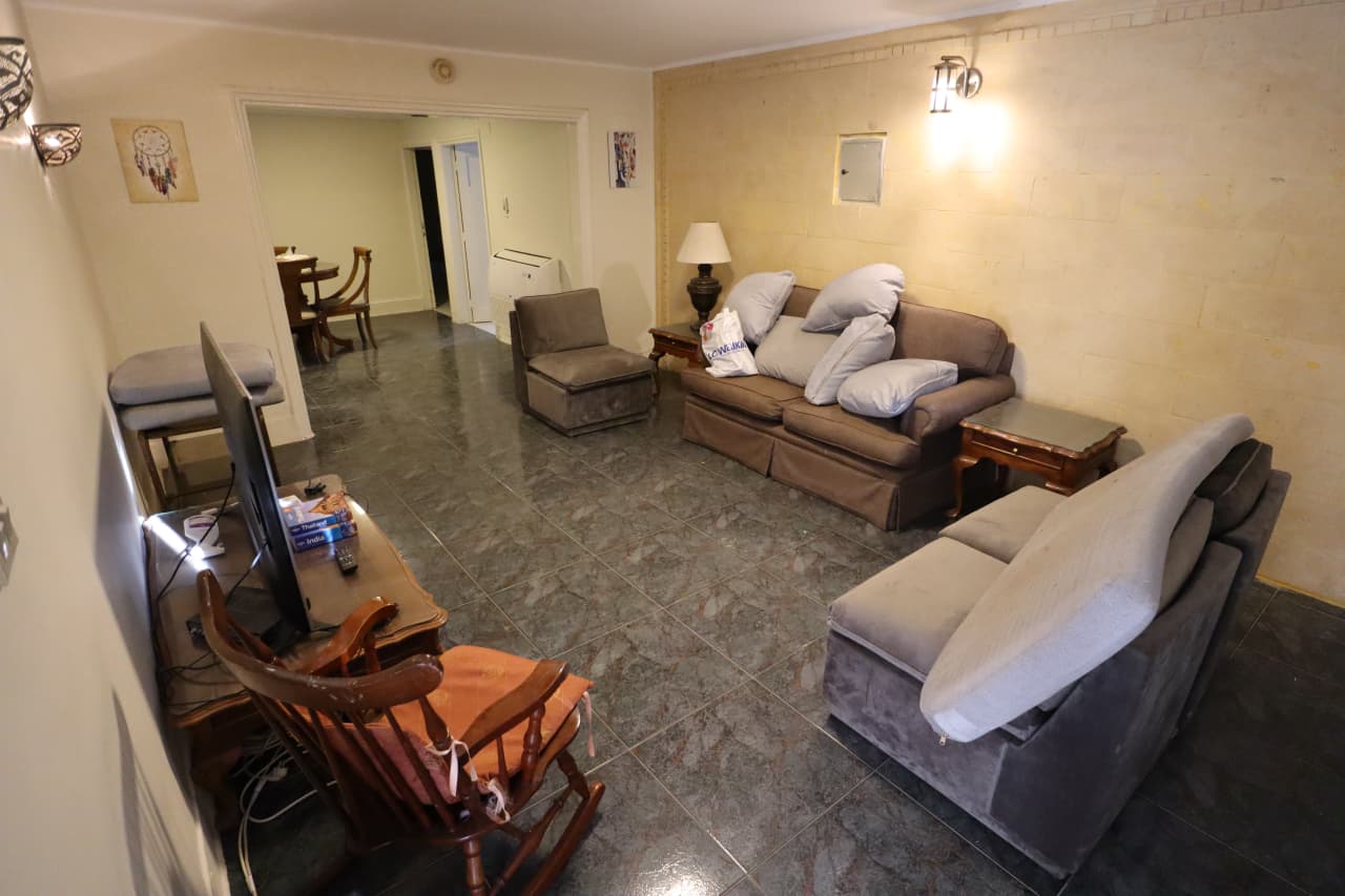 Spacious 3BR Home with Garden Access In Maadi