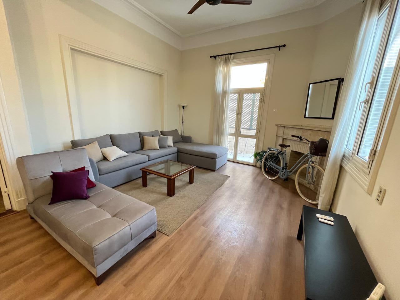 Sunny & Spacious Apartment in Prime Zamalek Location