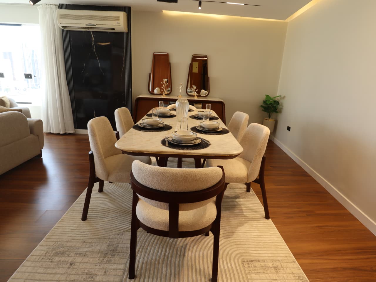 Modern 4BR Residence with Scenic Balcony In Zamalek