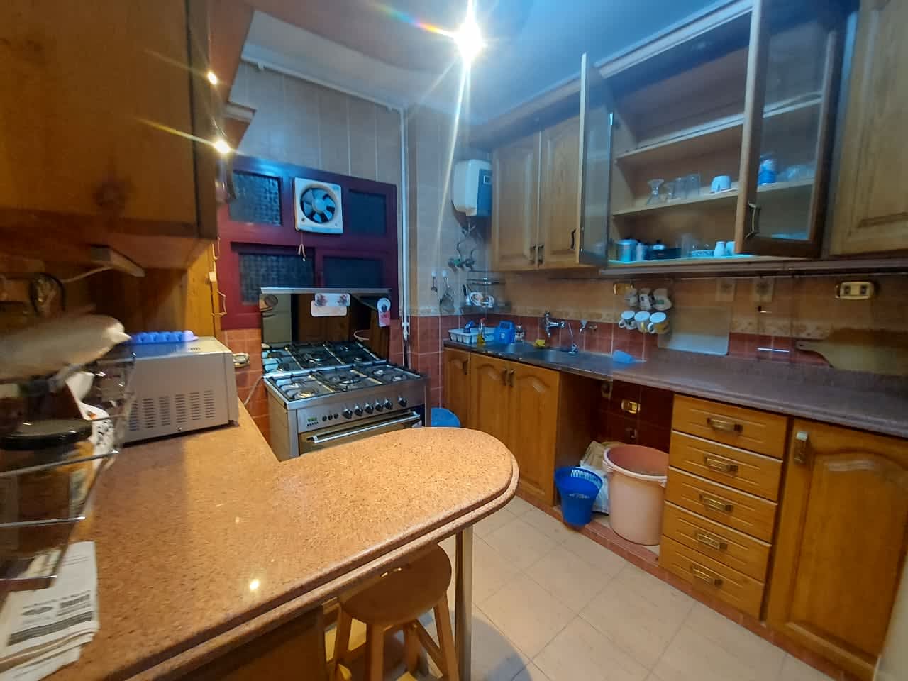 2 Bedroom Apartment with Natural Light In Zamalek