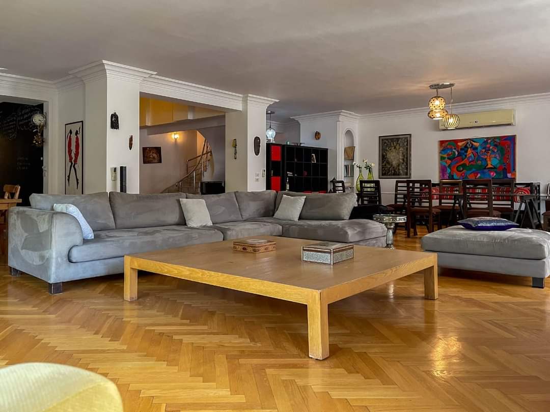 Stylish Duplex Penthouse For Rent in Exclusive Sarayat Maadi | 400 Sqm.