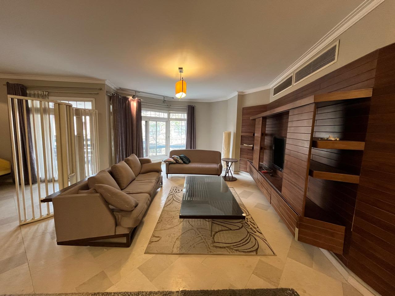 Spacious Furnished 3BR Apartment in Maadi