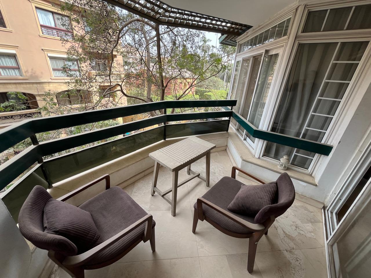 Spacious Furnished 3BR Apartment in Maadi