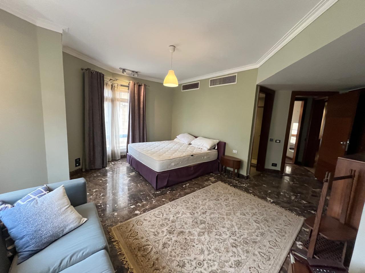 Spacious Furnished 3BR Apartment in Maadi