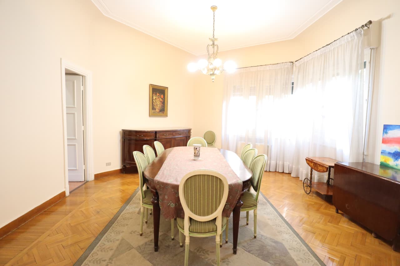 Well-Designed 3BR Apartment with Natural Light In Zamalek