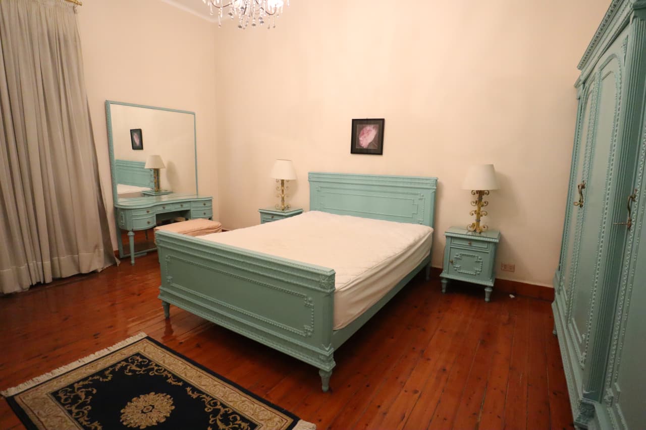 Well-Designed 3BR Apartment with Natural Light In Zamalek