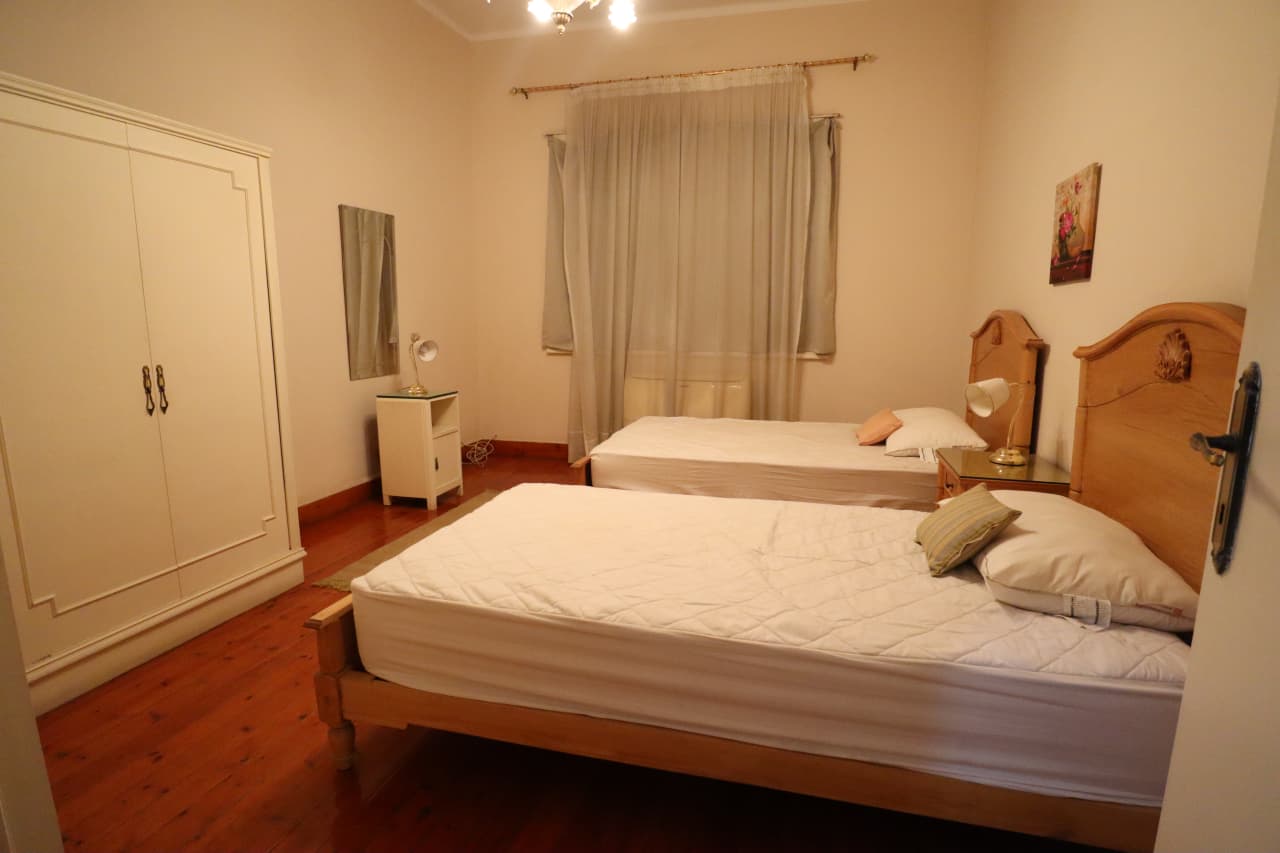 Well-Designed 3BR Apartment with Natural Light In Zamalek