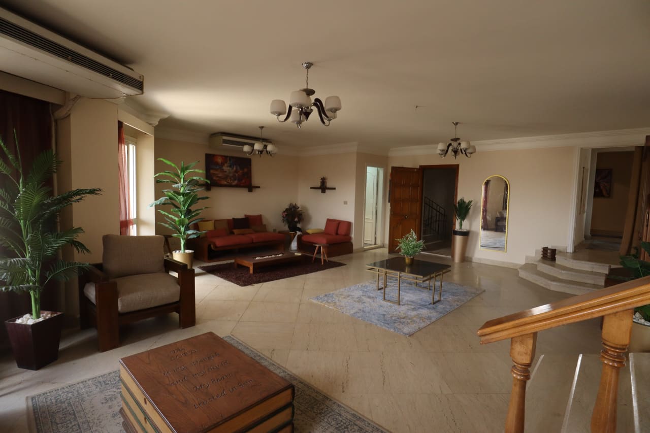 Furnished Apartment For Rent In Maadi Degla|200m²|Specious Layout