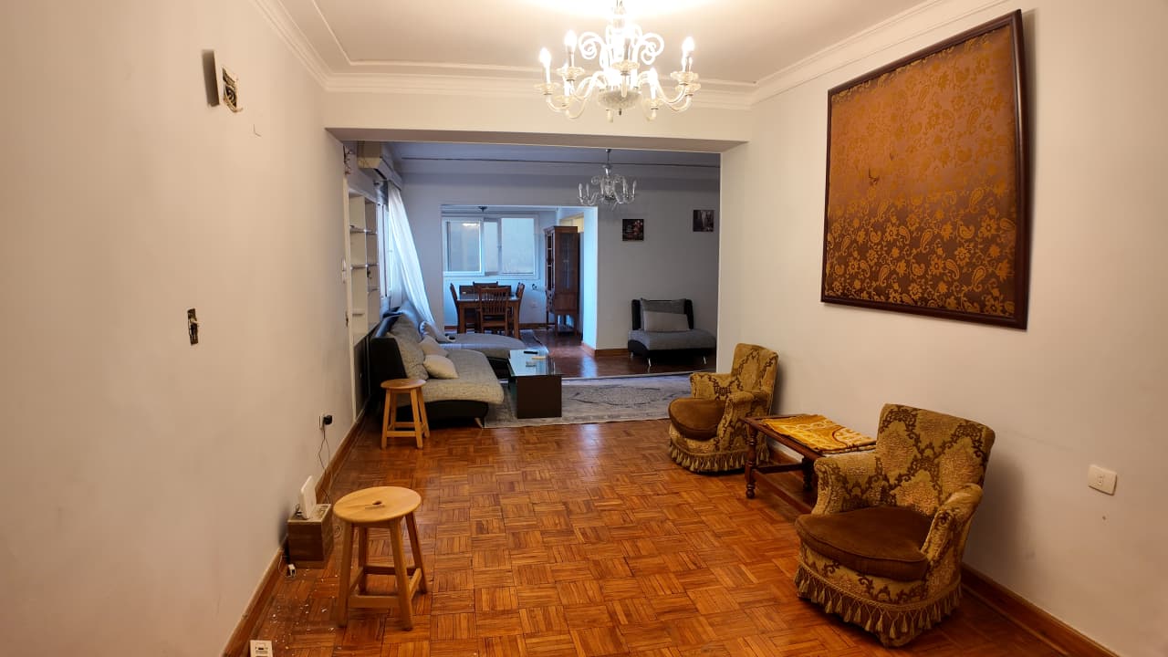 Bright Family Apartment with Spacious Layout In Zamalek