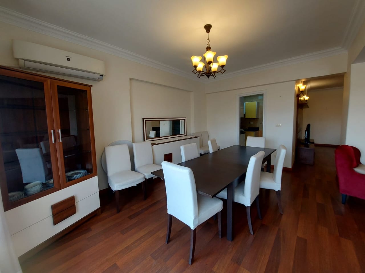 Serene 3-Bedroom Apartment with Green Views in Zamalek