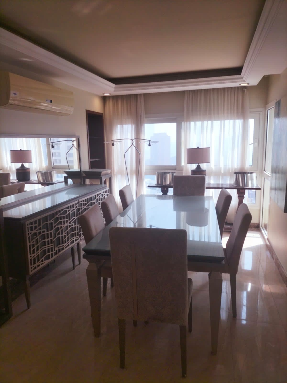 Modern Apartment with Balcony in Vibrant Area In Zamalek