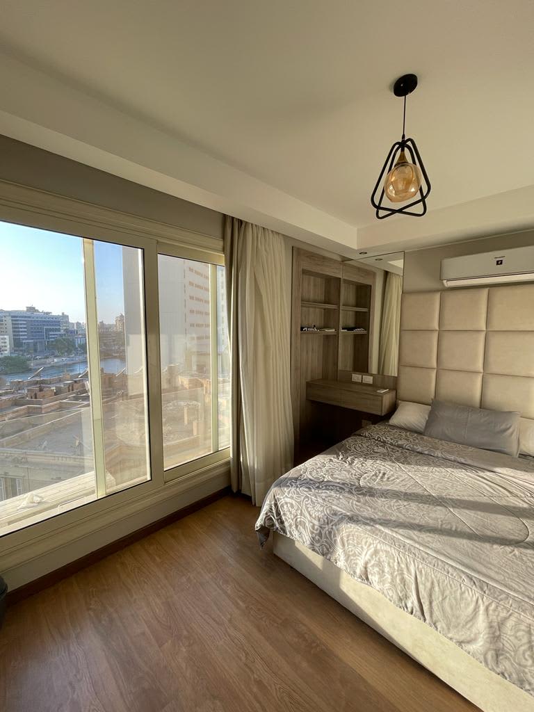 Cozy 1-Bedroom Apartment With Nile View In Zamalek