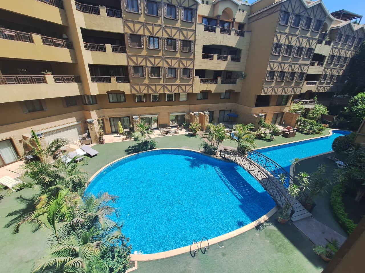 Apartment With Secure Compound For Rent In Maadi Sarayat.