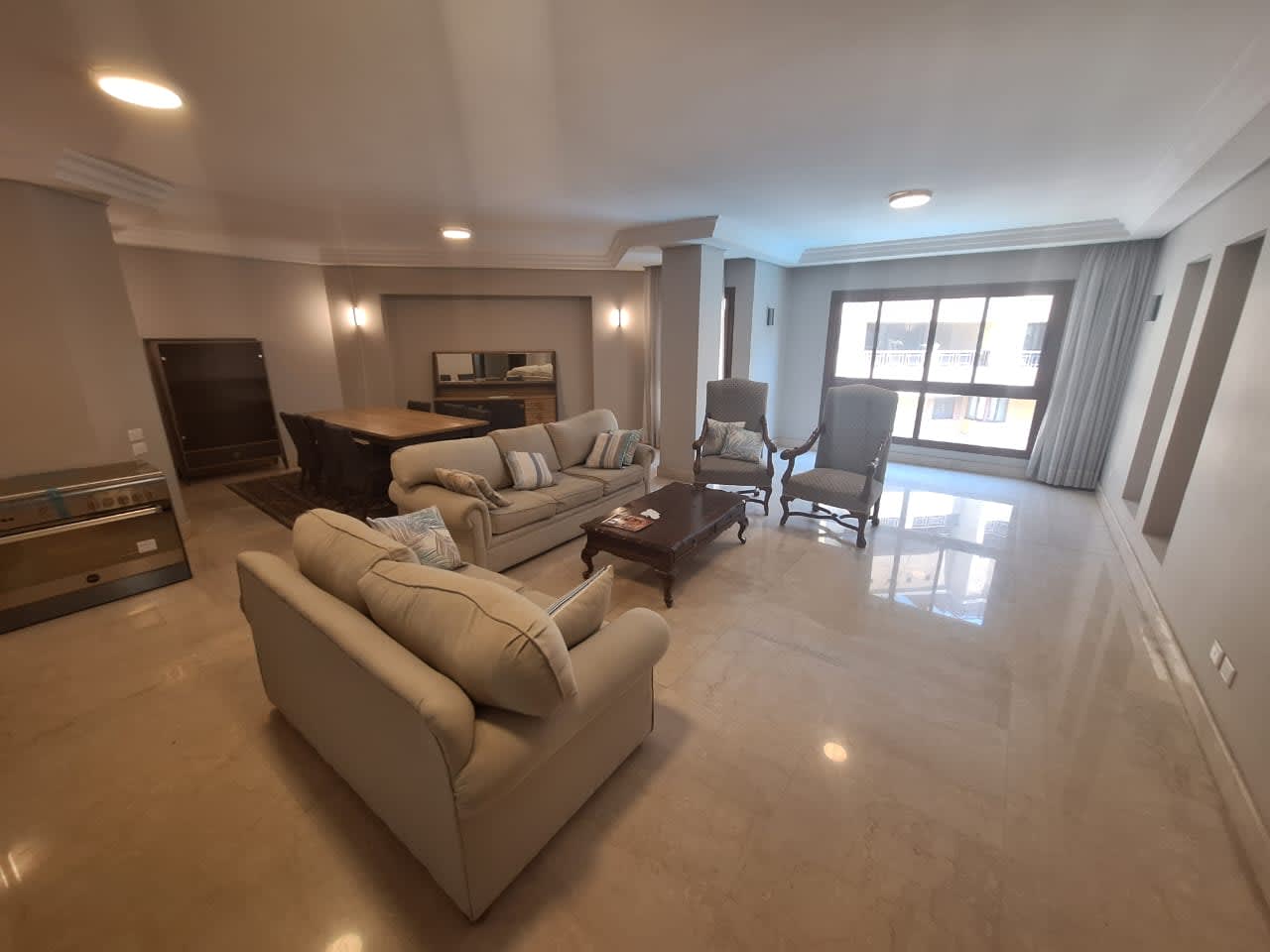 Apartment With Secure Compound For Rent In Maadi Sarayat.