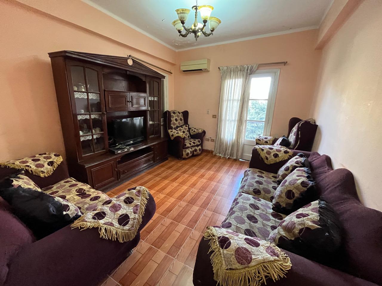 Simple Furnished 2BR Apartment with Balcony In Zamalek