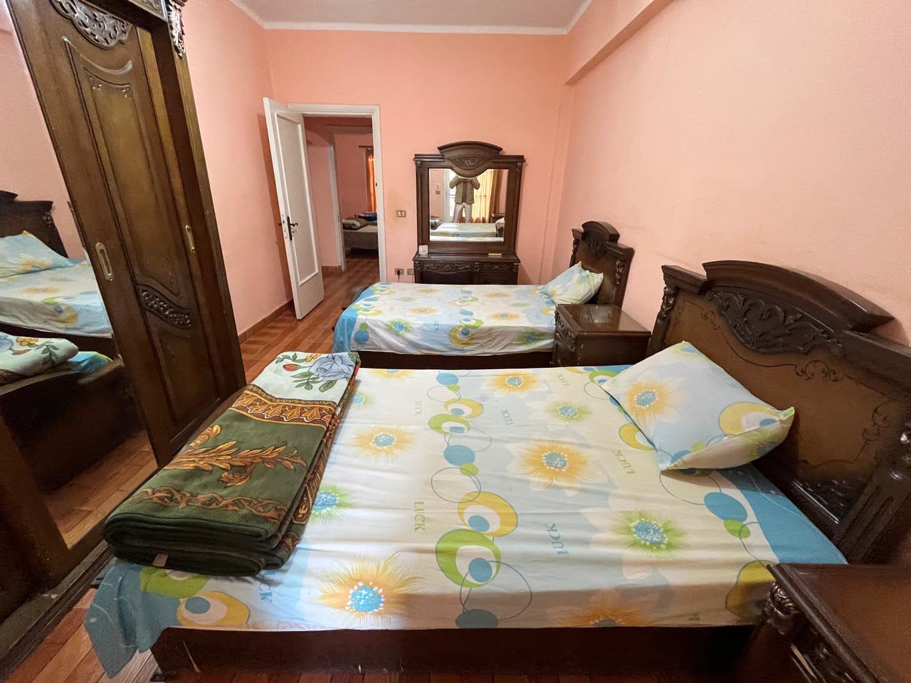 Simple Furnished 2BR Apartment with Balcony In Zamalek