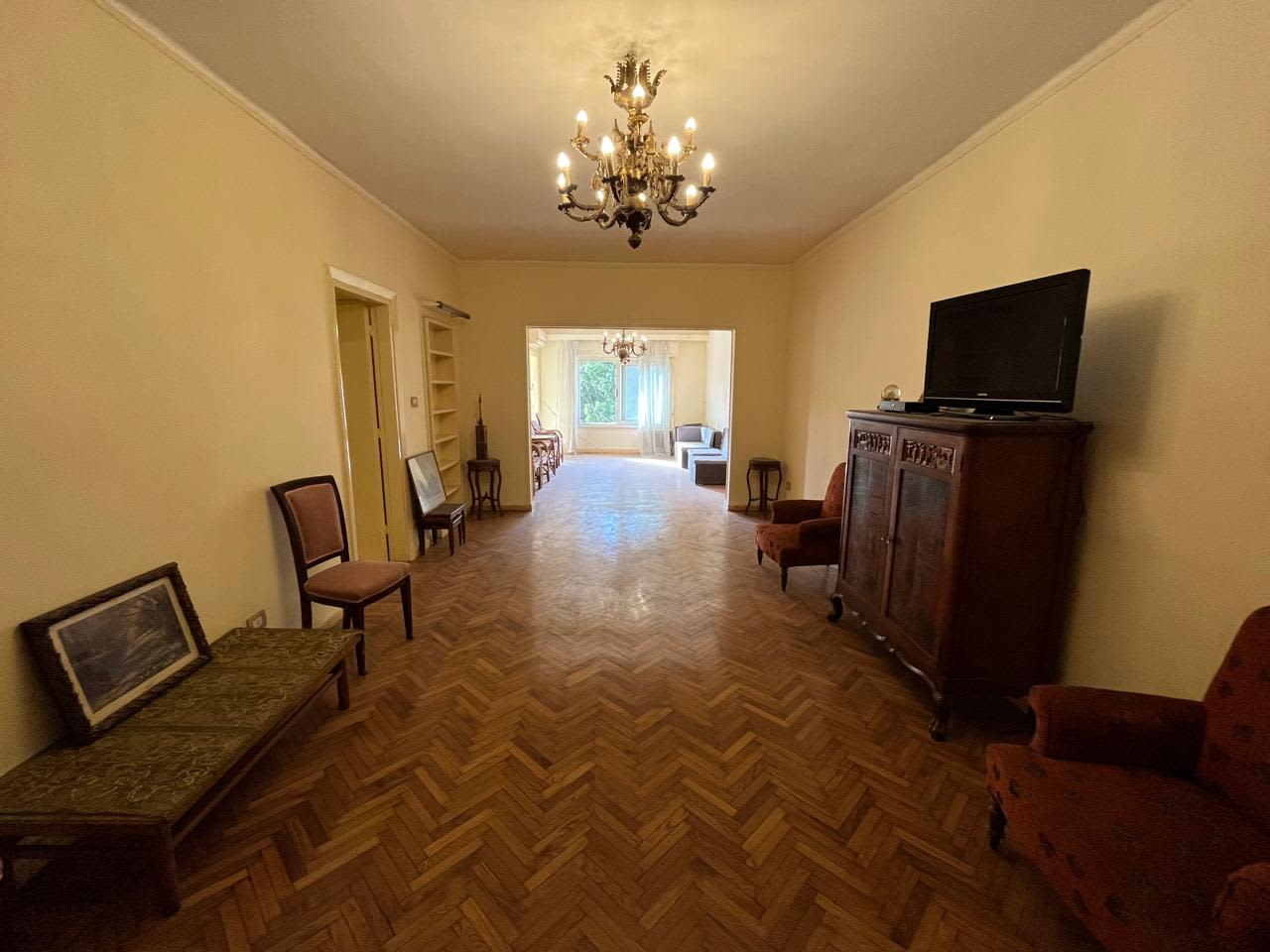 Bright 250 sqm Family Apartment with Master Room In Zamalek