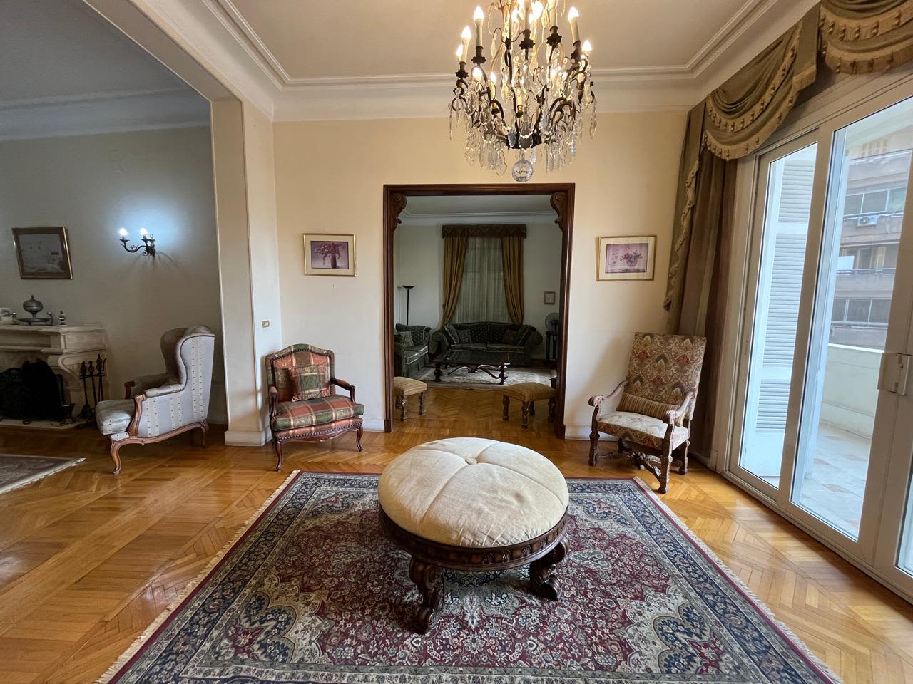 Refined Apartment in Zamalek | Prime Cairo Location