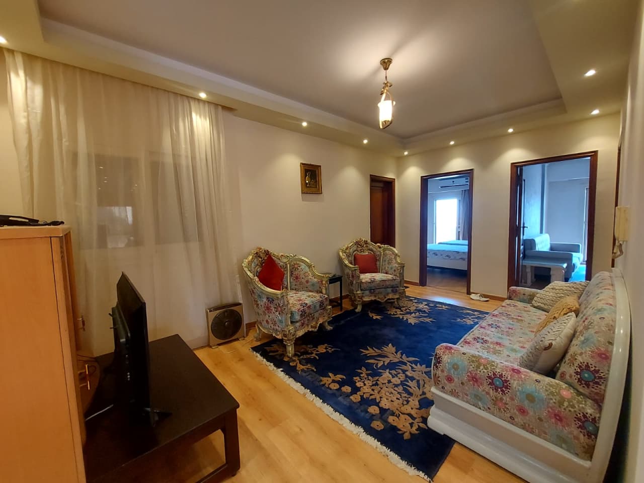 Bright 3BR Apartment with Balcony In Zamalek