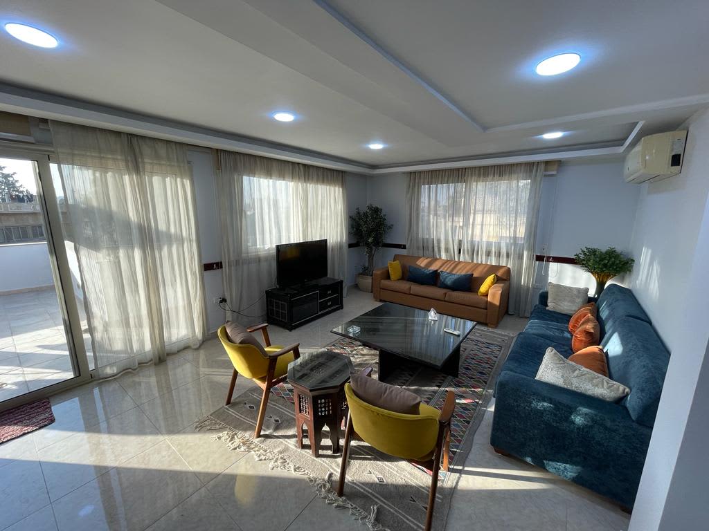 Stylish Fully Furnished Penthouse For Rent In Maadi Degla.