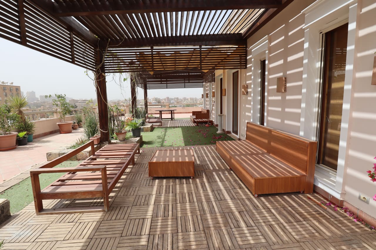 Spacious Penthouse In Sarayat El Maadi With Beautiful Terrace.