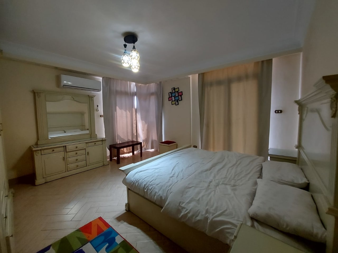 Bright 3BR Apartment with Balcony In Zamalek