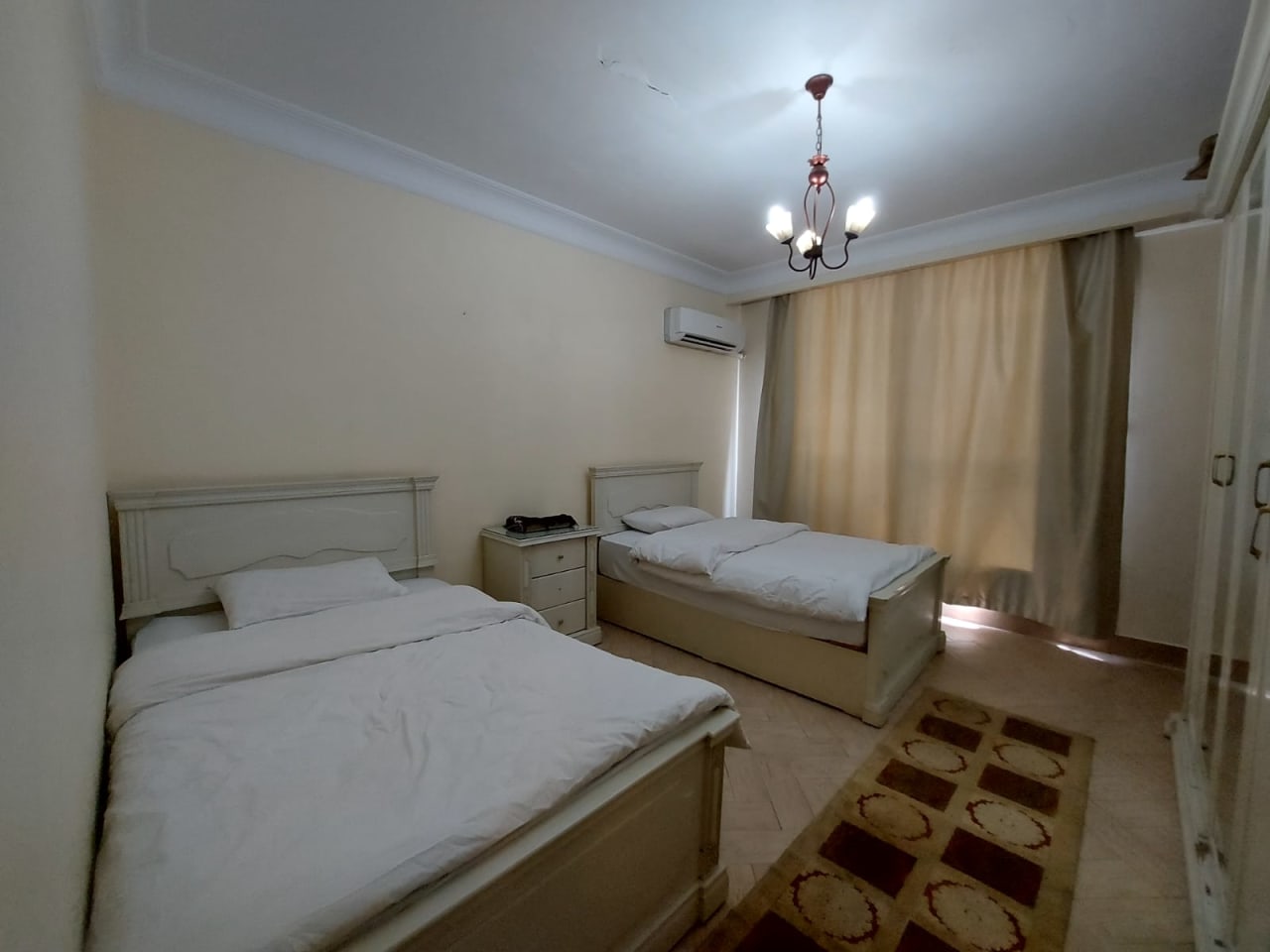 Bright 3BR Apartment with Balcony In Zamalek