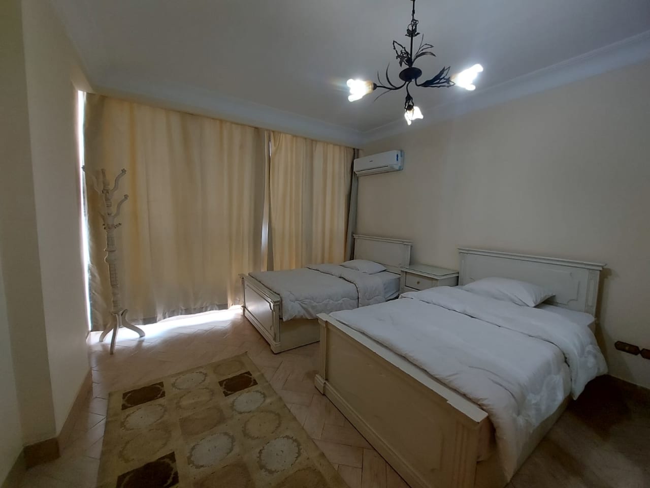 Bright 3BR Apartment with Balcony In Zamalek