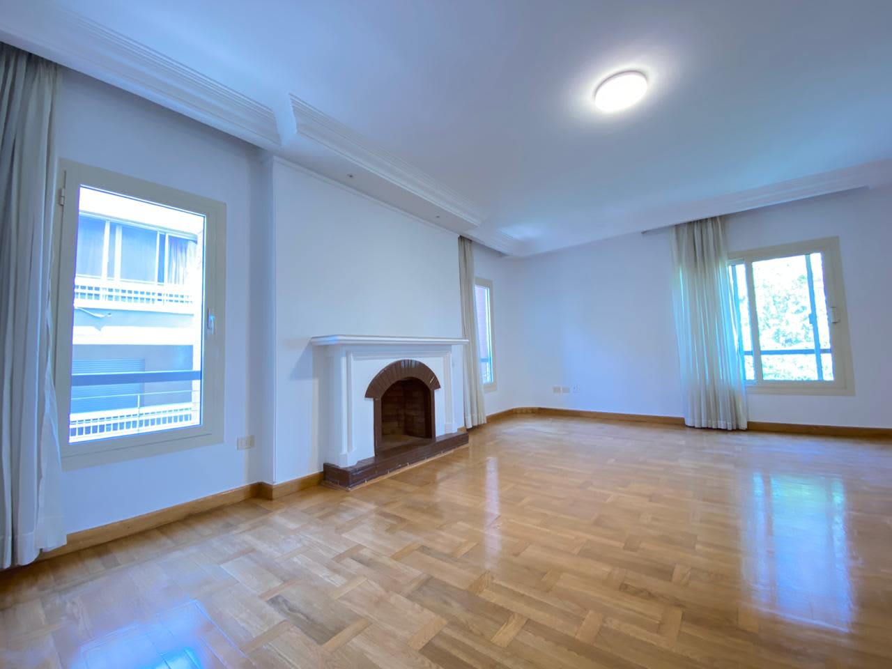 Bright Semi Furnished Apartment For Rent in Sarayat El Maadi.