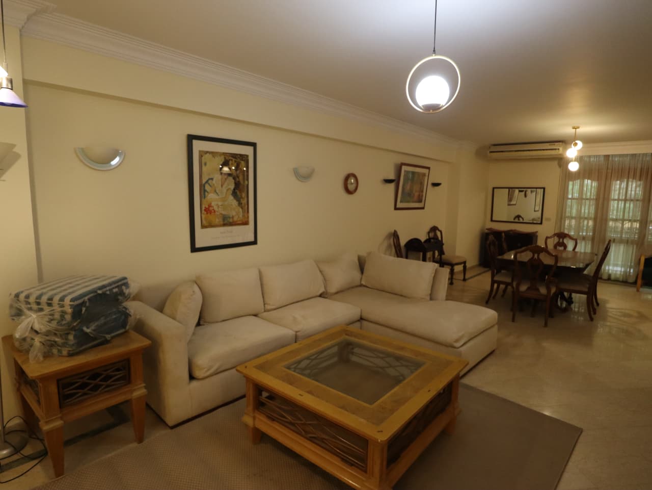 Peaceful Ground Floor Apartment With Garden In Sarayat Maadi.