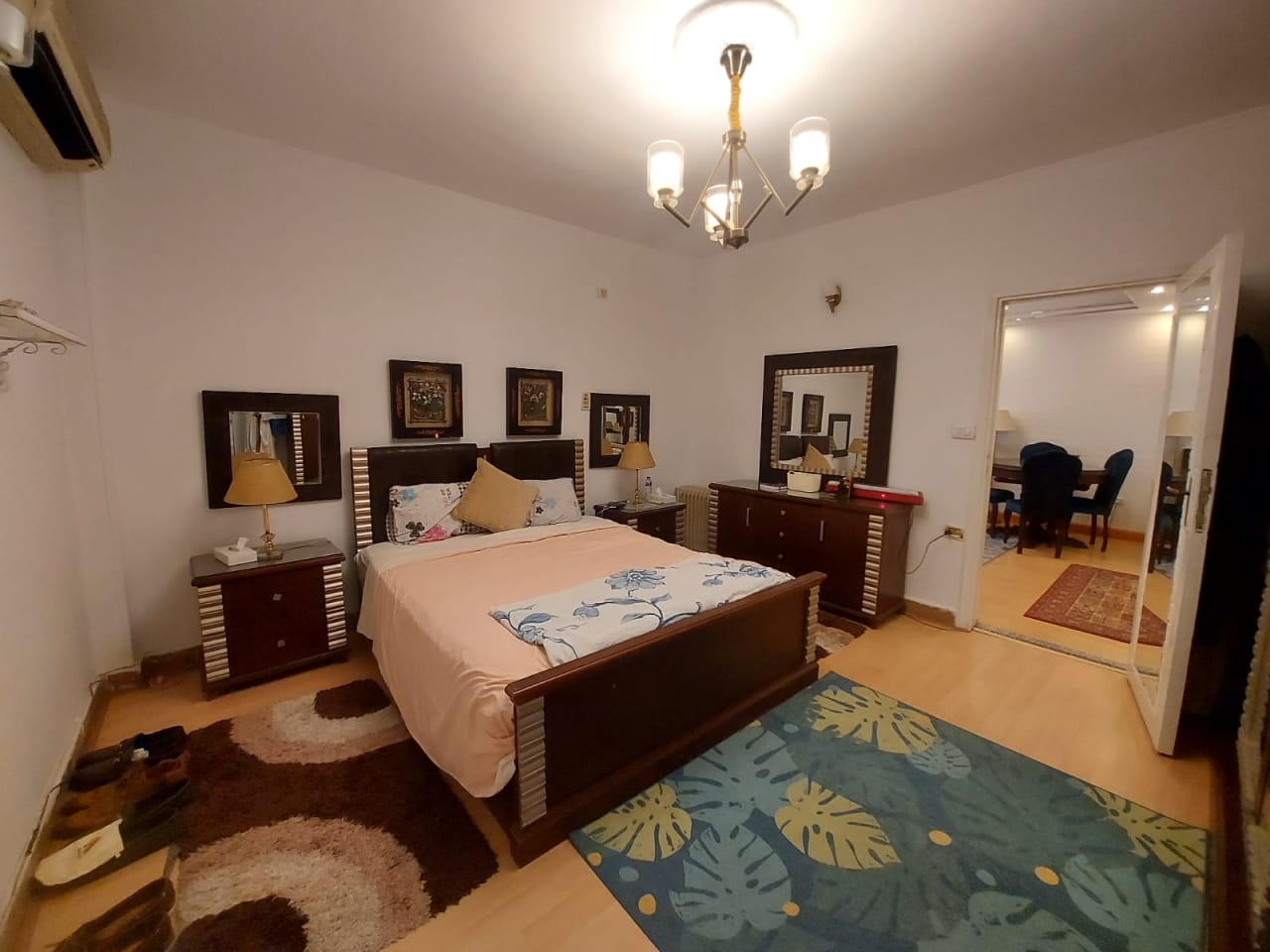Cozy 1BR Apartment with Balcony View In Zamalek