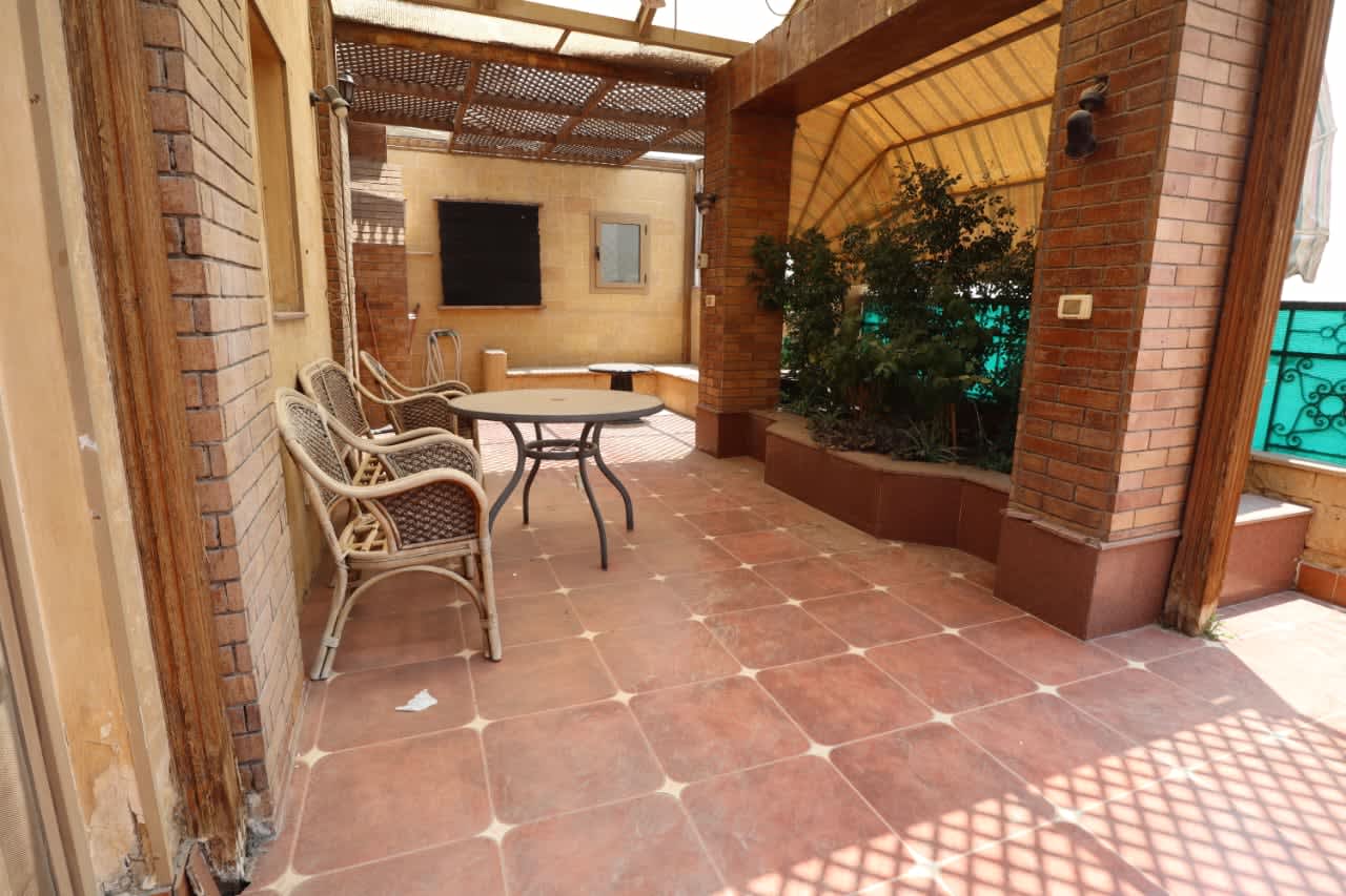 Furnished Penthouse For Rent In Maadi Degla With Green Views