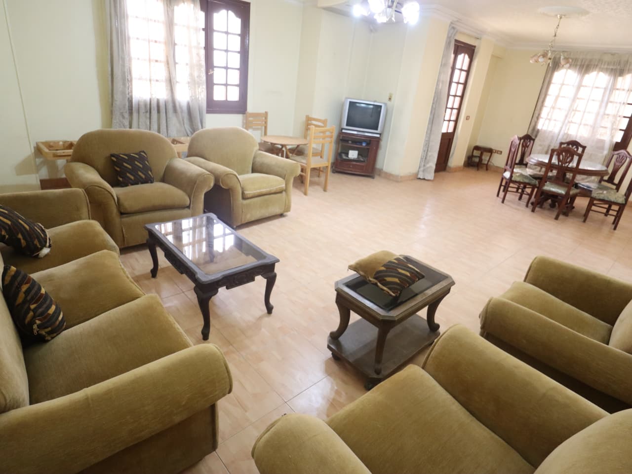 3 غرف نوم شقة للإيجار في Degla