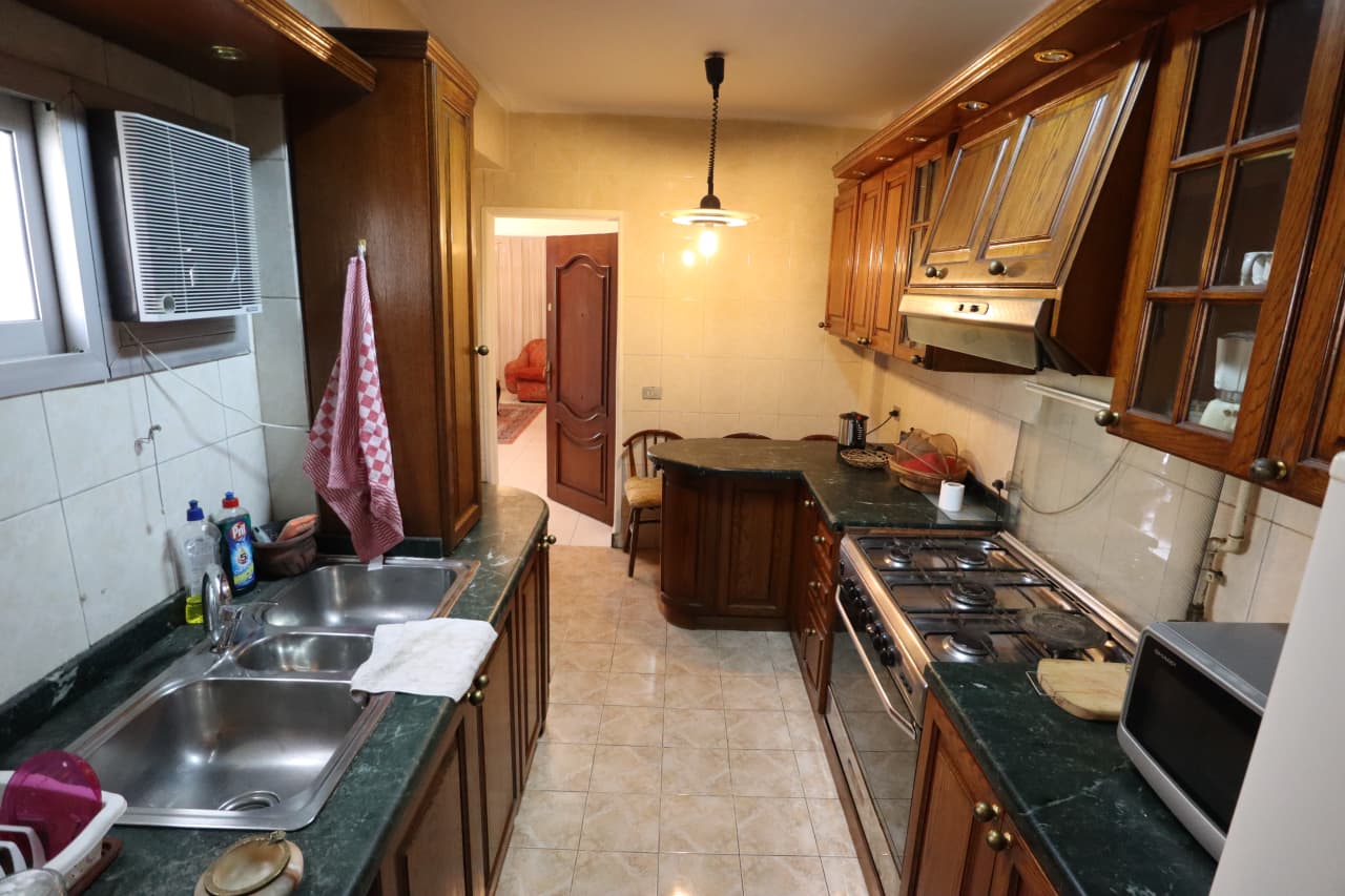 Apartment For Rent With Lush Green Views In Maadi Sarayat.