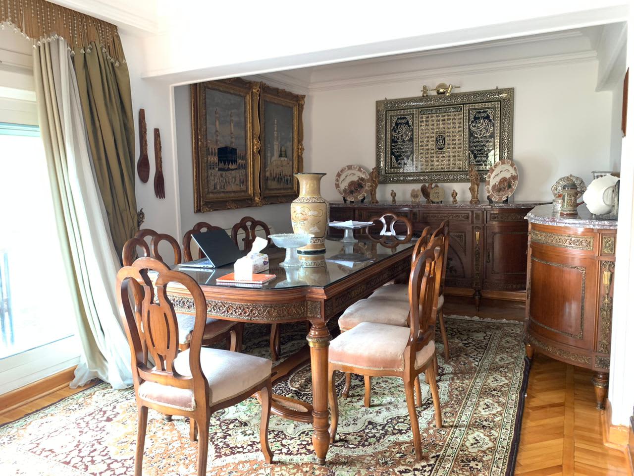 Luxury Furnished Apartment for Rent in Maadi Sarayat.