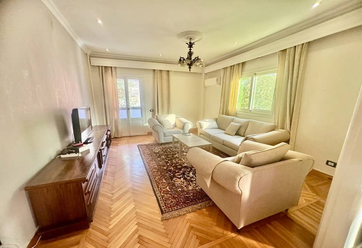 Peaceful & Serene Furnished Apartment For Rent In Sarayat El Maadi.