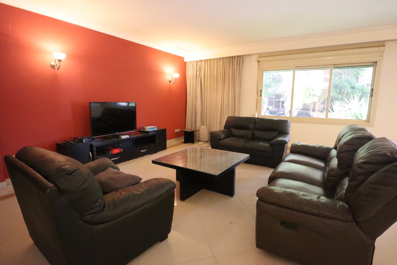 Chic & Stylish Ground Floor Apartment in Maadi Degla.