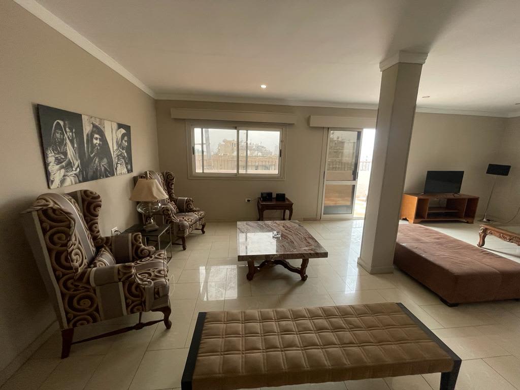 Elegant Maadi Degla Penthouse with Full Furnishings