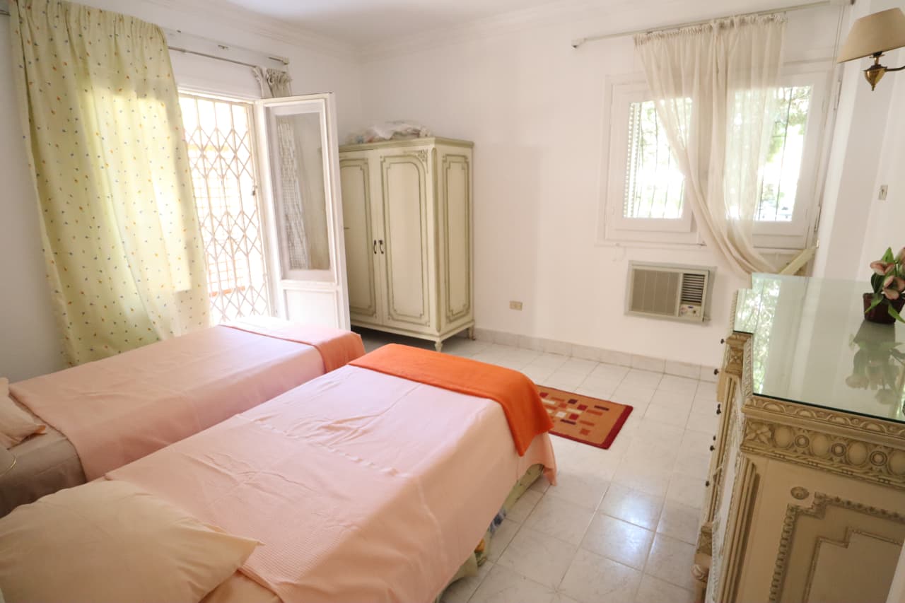 Tranquil Furnished Apartment for Rent in Maadi Degla.