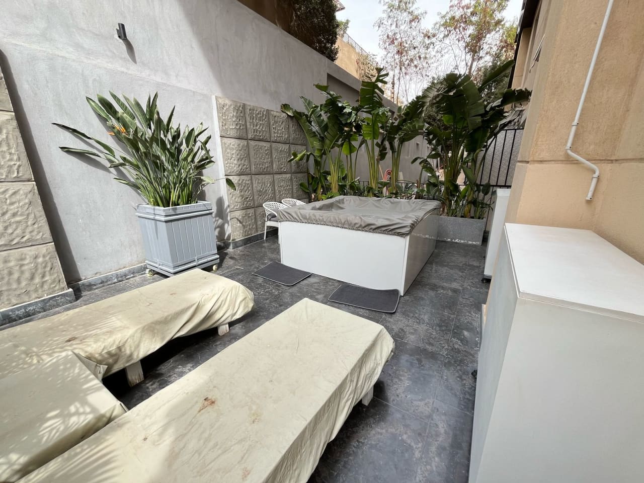 3BR Apartment for Rent in Maadi with Shared Jacuzzi