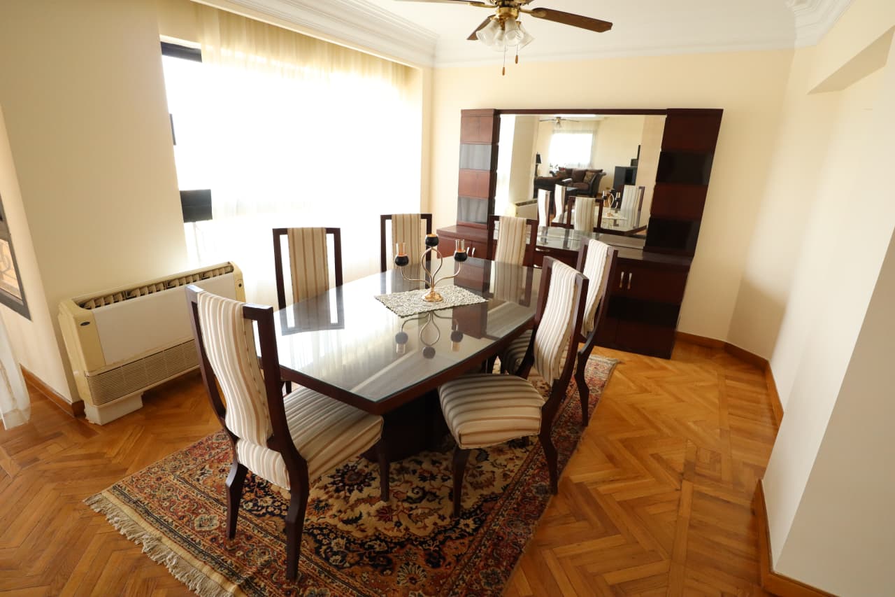 A Warm & Spacious 4BD Furnished Apartment In Maadi Sarayat.