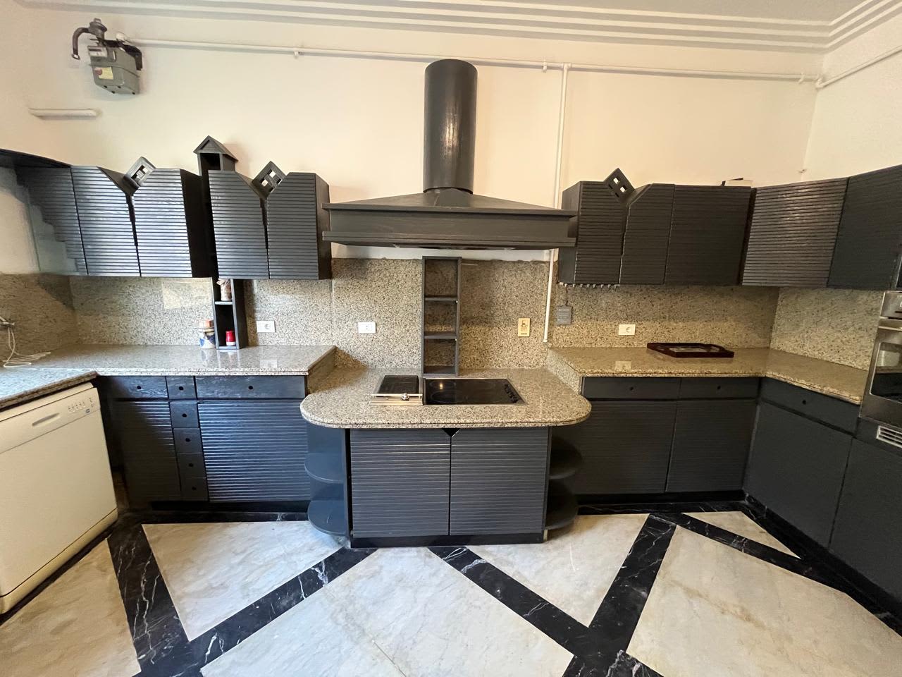 Fully Furnished Apartment Overlooking Garden In Maadi Sarayat