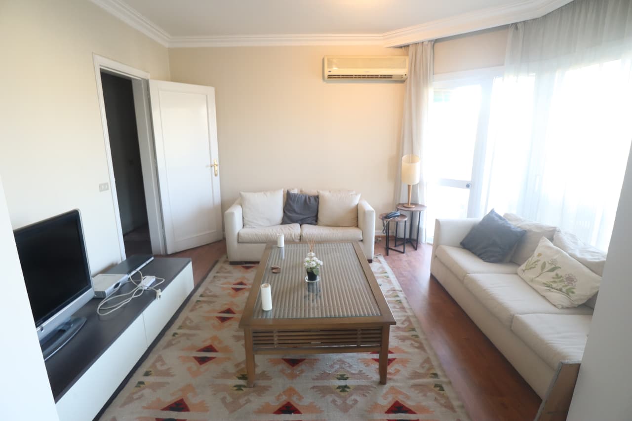 Apartment With Wide Balcony In Maadi Sarayat| Perfect Location