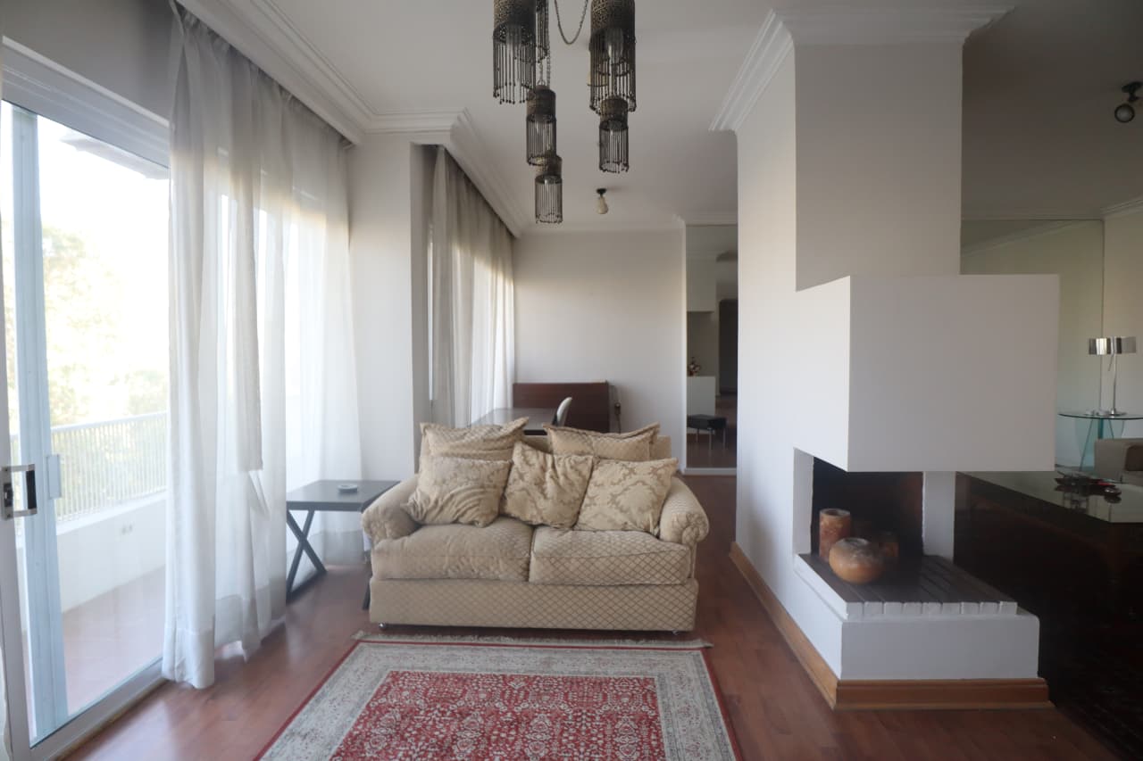 Apartment With Wide Balcony In Maadi Sarayat| Perfect Location