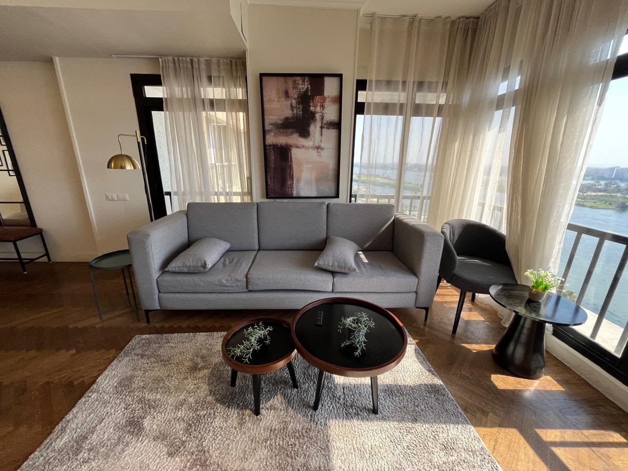 Modern Furnished Apartment For Rent In Cornish El Nile.