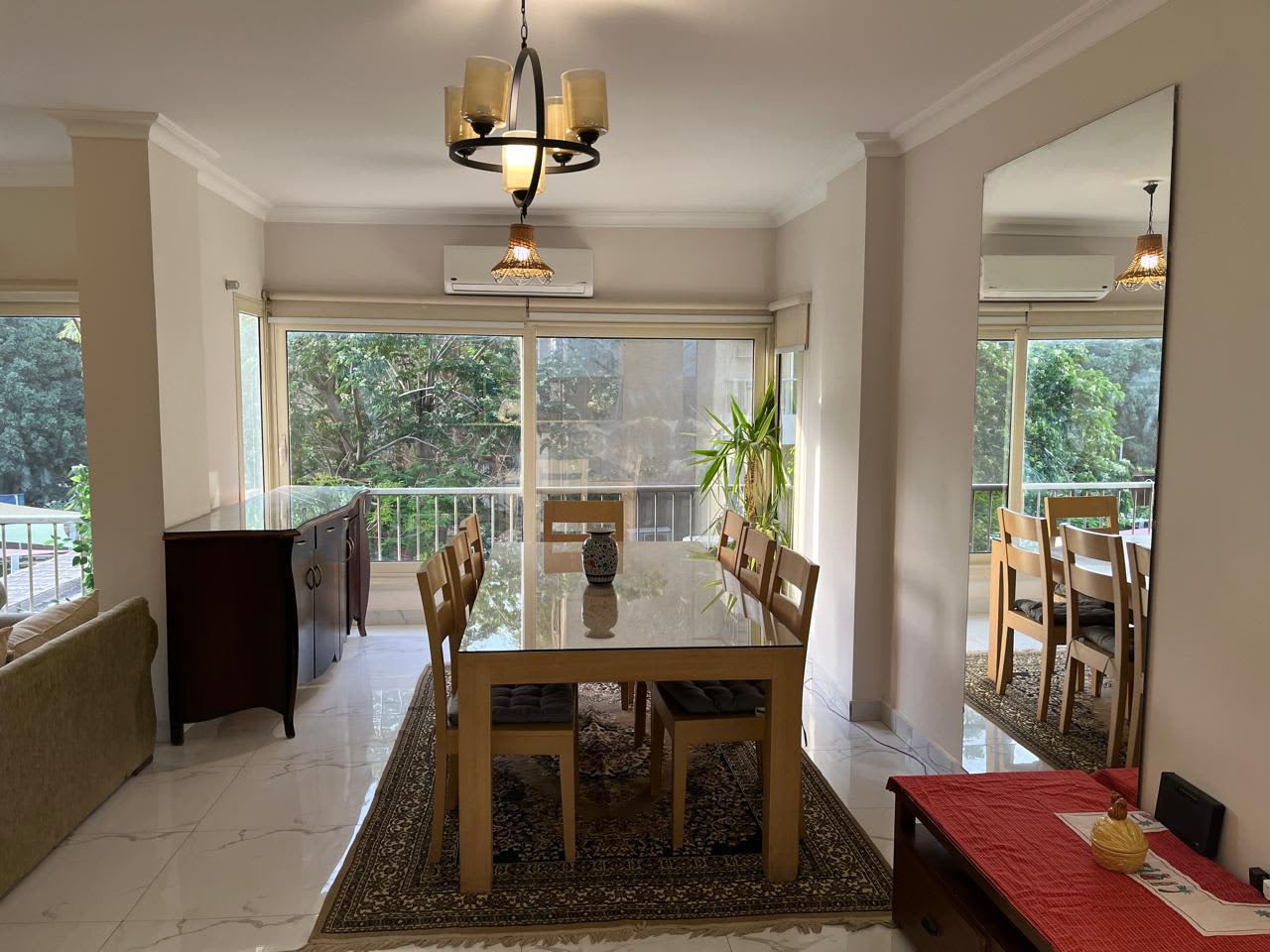 Furnished Apartment With 120m²|OverGreen View|Maadi Degla