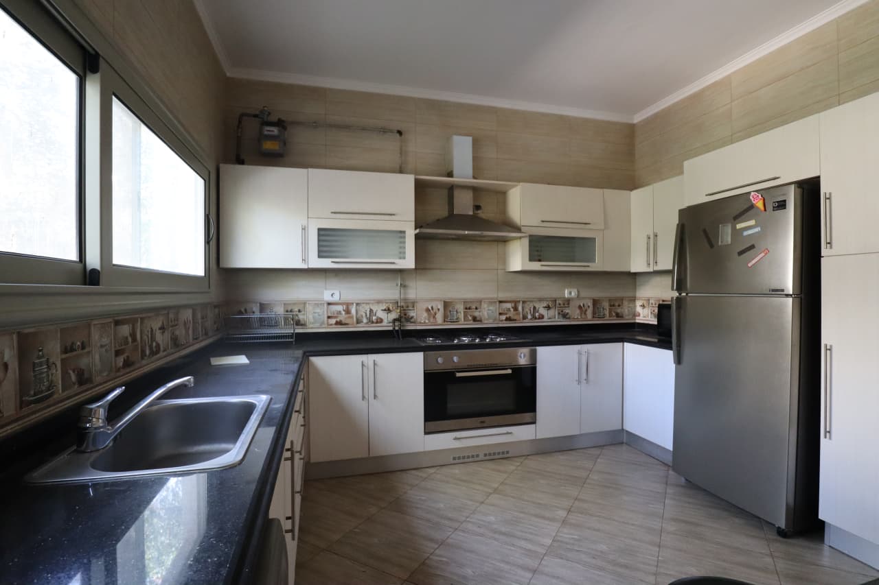 Chic Furnished Apartment In A Prime Maadi Sarayat Location | 300Sqm.