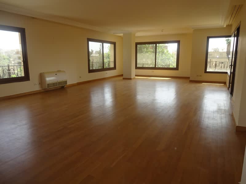 Spacious Semi-Furnished Apartment With Shared Pool In Maadi Degla.